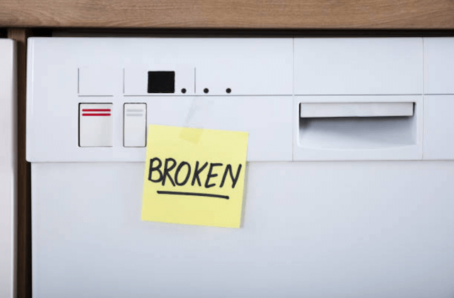 broken dishwasher image